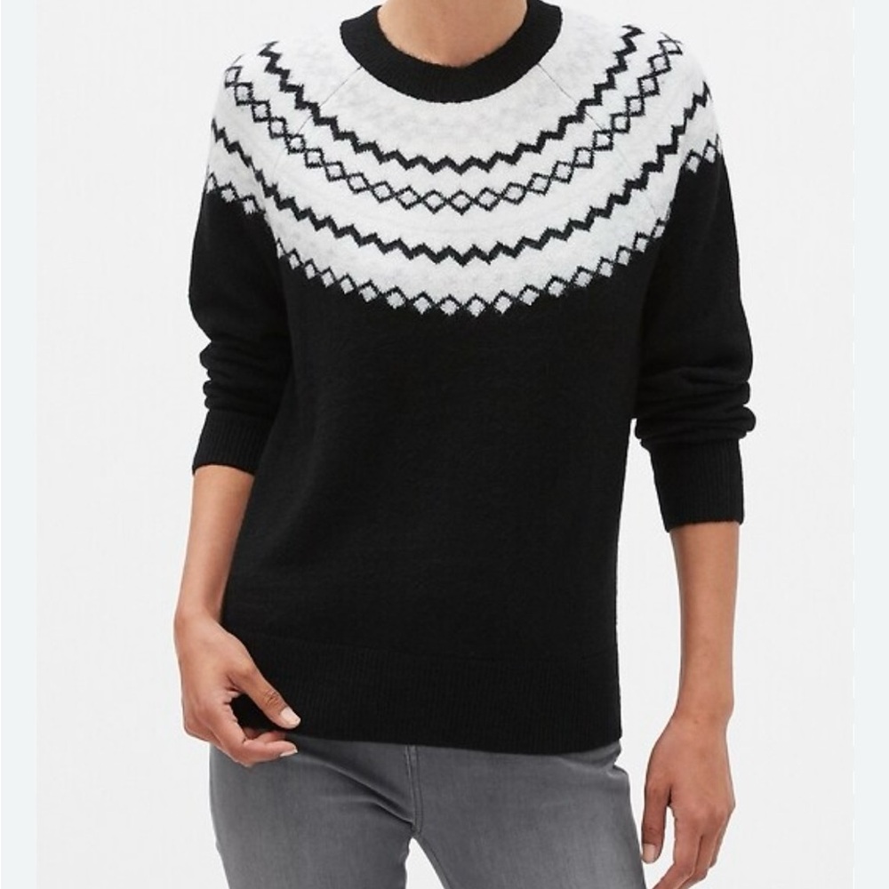 Banana Republic Fairisle sweater barely worn